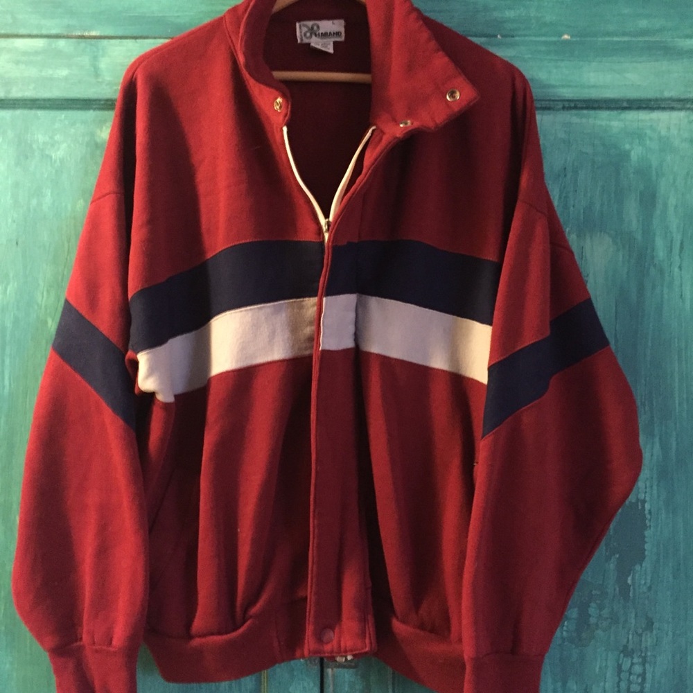 Vintage zip up sweater